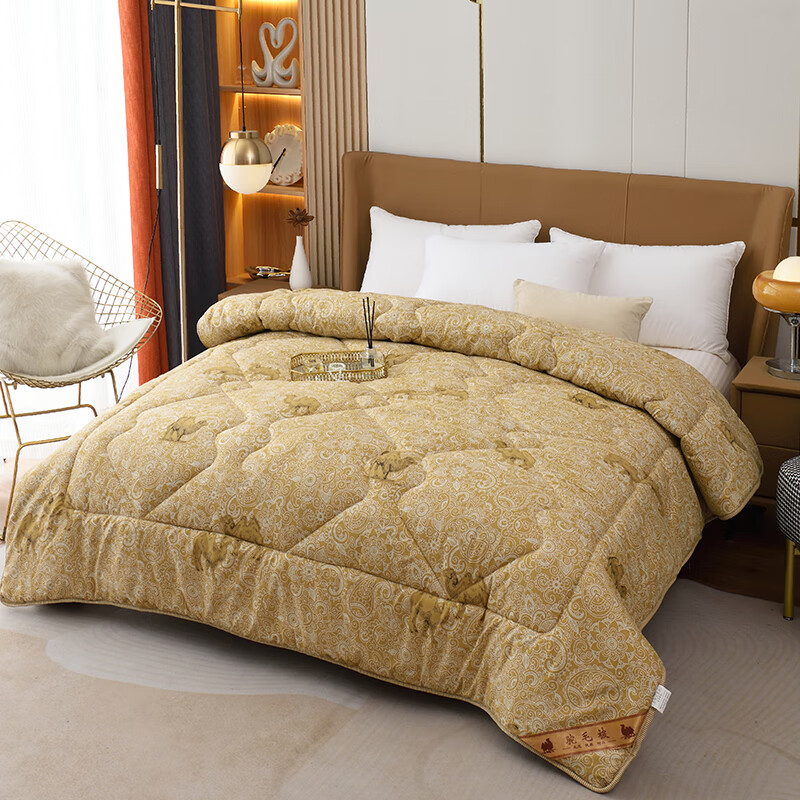 娇好韵 驼绒纤维四季被 200*230cm高清大图