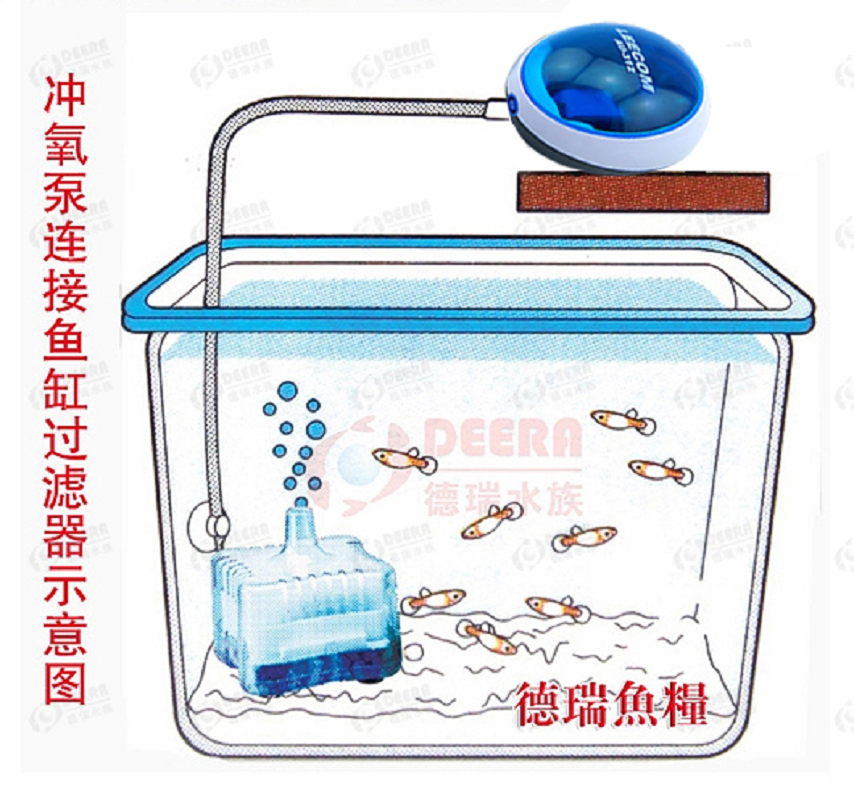 水妖精 鱼缸过滤器 圆形鱼缸迷你水妖精 吸便器 陶瓷缸 小型过滤高清大图