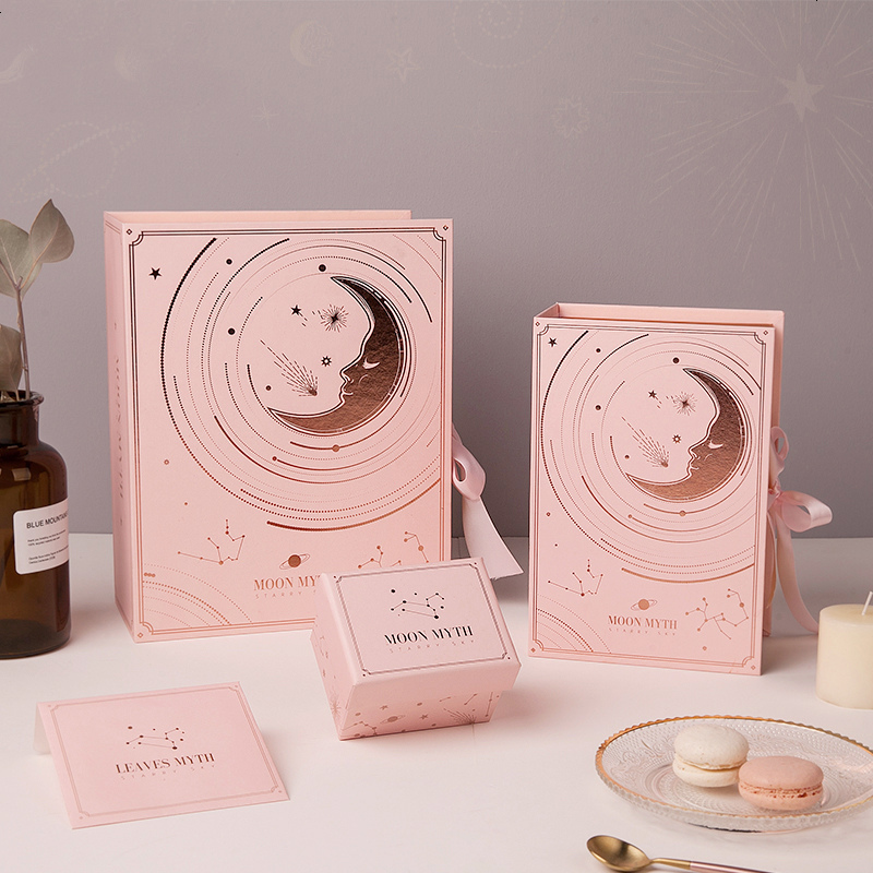 繁星之夜星空太空礼盒礼品包装盒子礼物包装袋纸盒七夕情人节