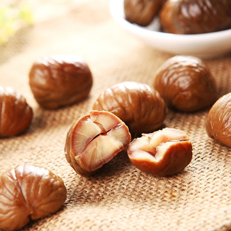 【中华特色】河北供销馆 神栗 有机板栗仁88g*3袋 宽城熟制即食板栗栗子 河北承德特产