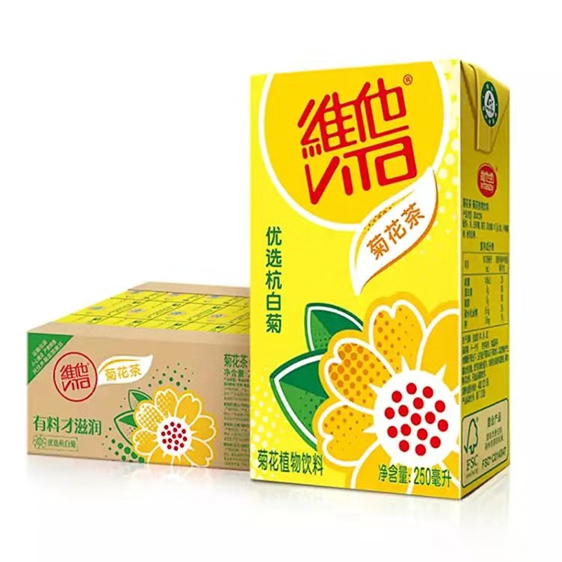 维他菊花茶250ml*24支