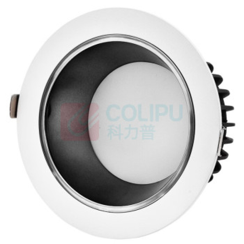 和齐顺(Hikesun) BPM510D-2 12-15W 防眩筒灯 (计价单位:个) 镜面黑_