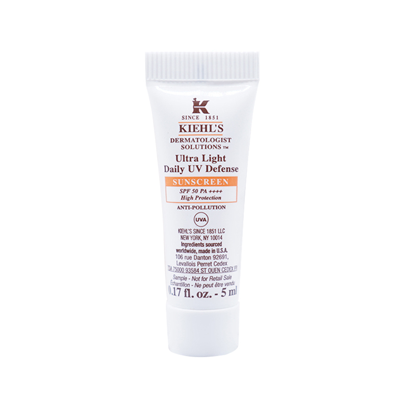 科颜氏(Kiehl’s)柔润防晒隔离乳5ml