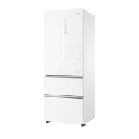 【99新】未使用海尔（Haier)BCD-450WDGD 风冷变频 多门 四门 冰箱干湿分储 白色彩晶冰箱