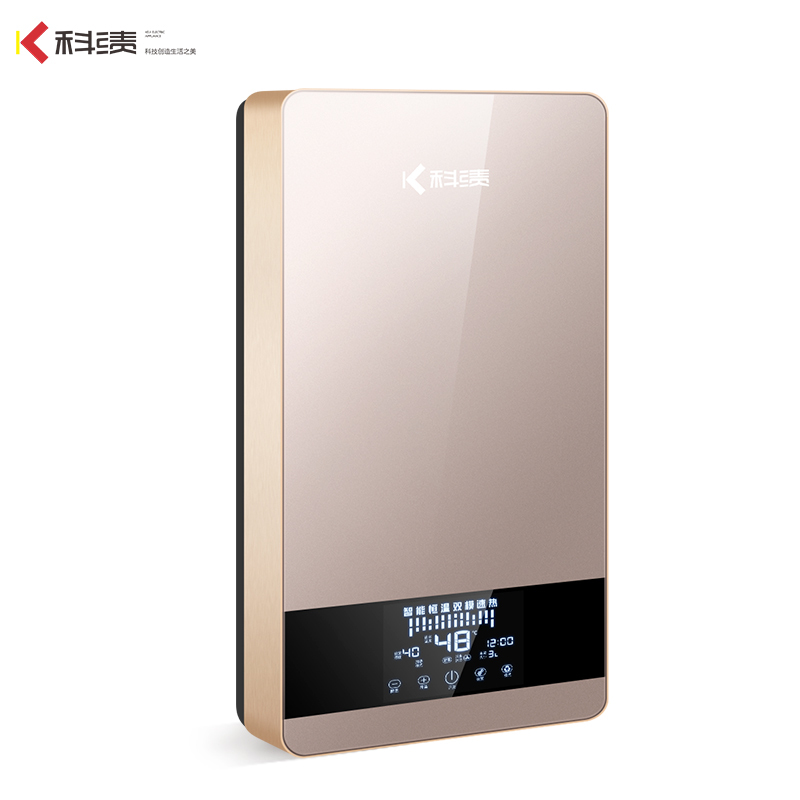 科绩电热水器kj55s双模变频恒温家用速热淋浴洗澡触摸式5500w