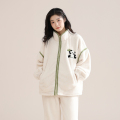 花花公子珊瑚绒睡衣女士秋冬长袖加绒加厚保暖套装2024新款家居2 XL115-130 16010白色熊猫