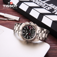 [低至5折]天梭(TISSOT)瑞士手表腾智系列触屏夜光指针多功能运动时尚男士石英表T013.420.44.202.00
