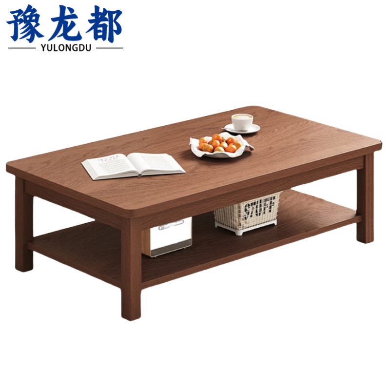 豫龙都实木茶几140cm张高清大图