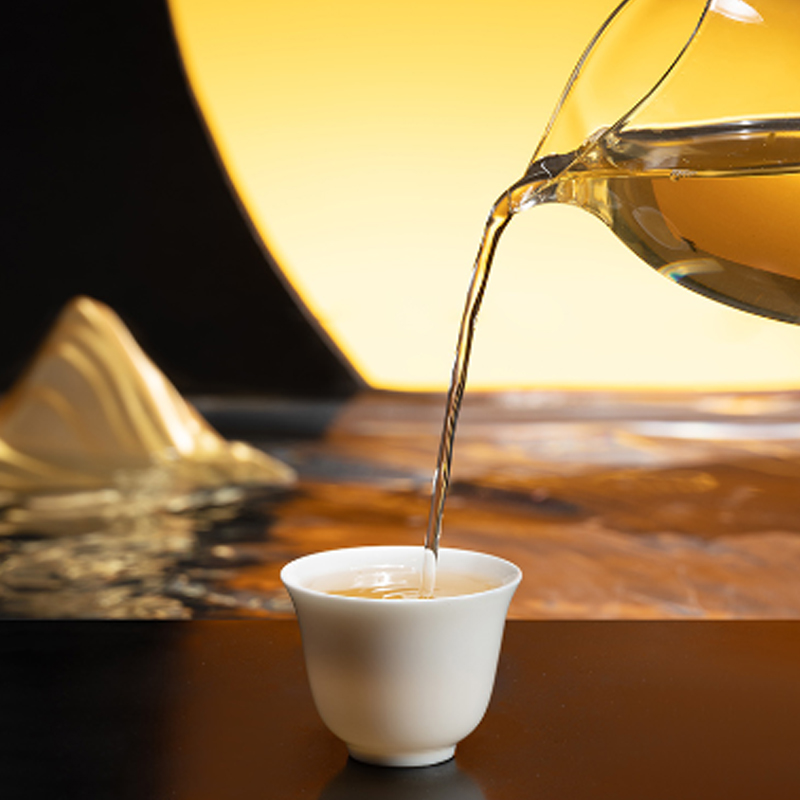 八马茶业(BAMA TEA)信记号八八七普洱茶(生茶)单饼357克高清大图