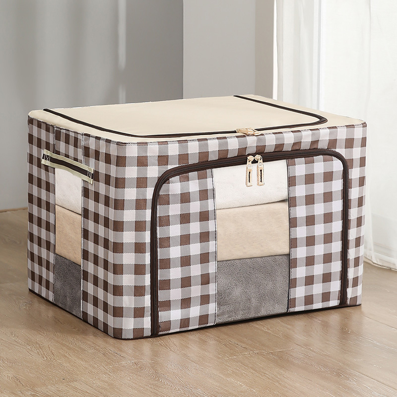 皇豹衣服收纳箱布艺衣物整理盒箱子袋子折叠放衣柜储物筐家用衣箱