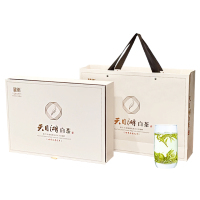 天目湖白茶2020新茶上市 明前特级春茶绿茶高档礼盒装茶叶送礼200g