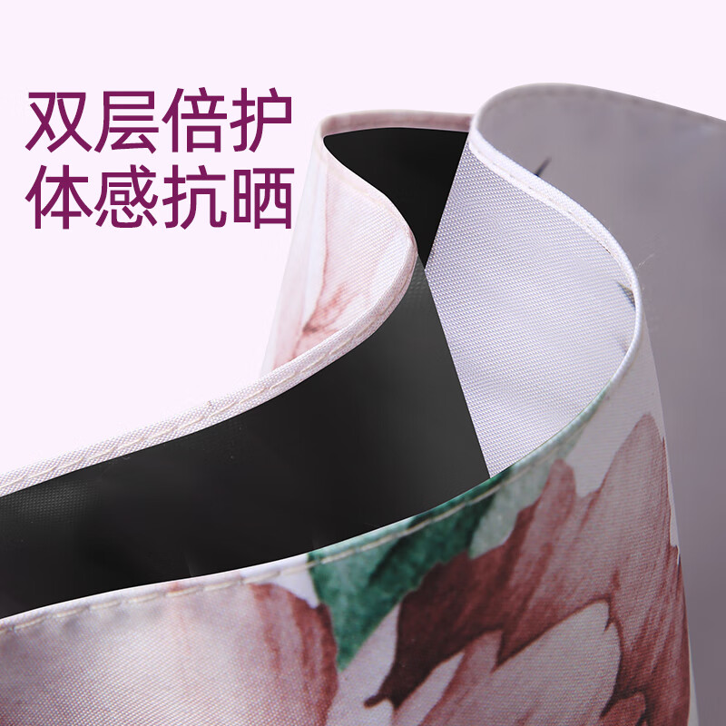 天堂伞38066E三折双层晴雨伞高清大图
