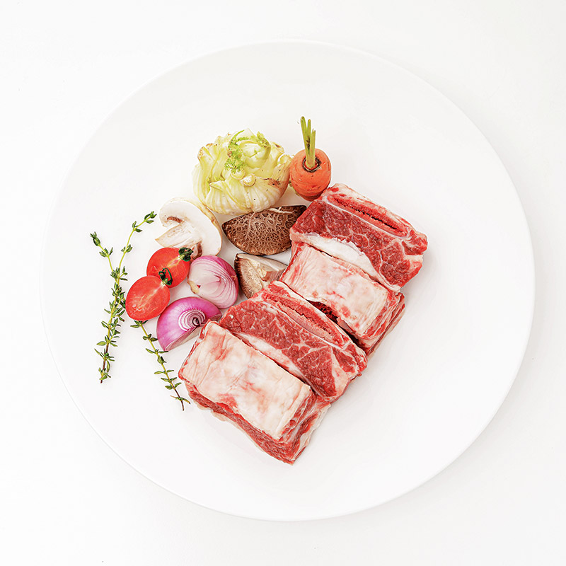 大庄园 牛胸肋排块1kg 乌拉圭进口 原切牛肉 烧烤火锅炖煮食材 生鲜带骨牛胸肉 红烧牛肋排