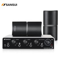 Sansui/山水Q1超级音响无线WiFi家庭KTV音箱套装智能影院专业功放卡拉OK