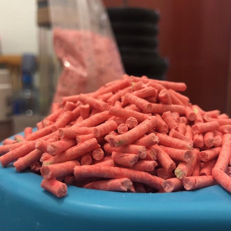 仓鼠用品吸尿砂垫沙除臭垫料刺猬尿沙消暑猫砂厕所沙豆腐猫砂 水蜜桃