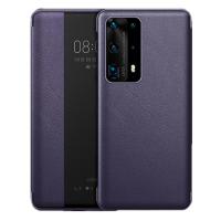 [送钢化膜]高铭宣华为p40pro手机壳素皮p40防摔翻盖式超薄5G保护套pro高档全包原装智能皮套por限量版款男女