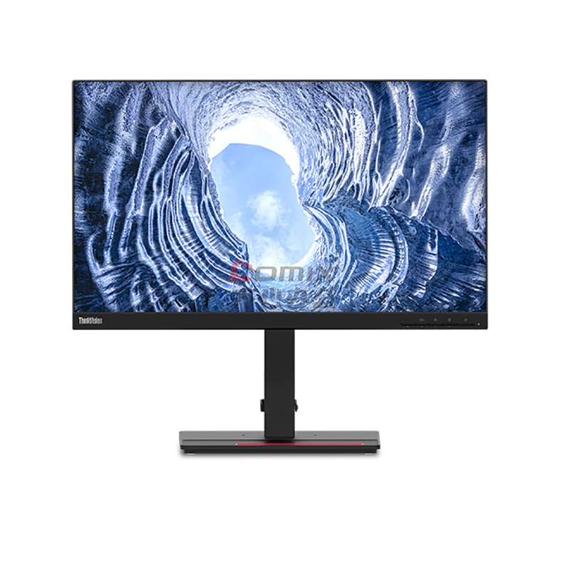 联想(Lenovo) T24h 23.8英寸QHD2K高清升降旋转 电脑显示器 (计价单位:台) 黑色_