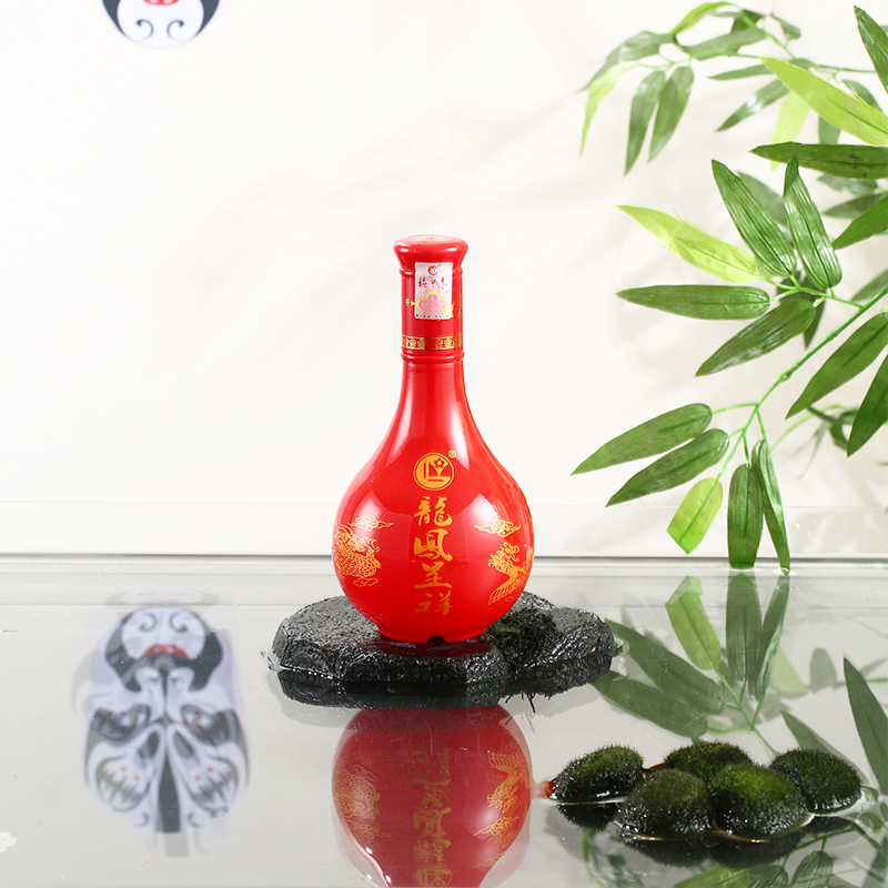 梅兰春 46度龙凤呈祥 500ml 双瓶装 (送礼袋)芝麻香型 白酒 中华老字号 京剧大师梅兰芳故乡美酒
