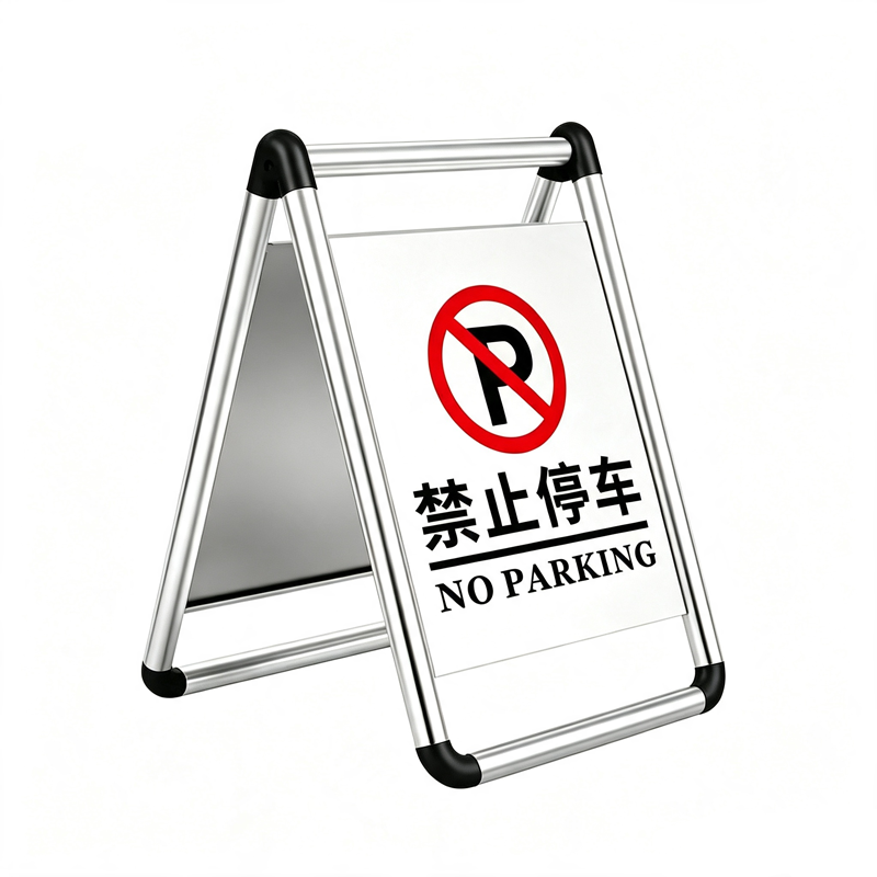 伽隽 不锈钢停车牌 禁止停车牌 个高清大图