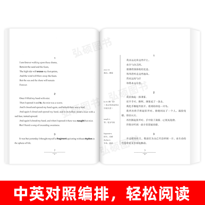[正版]读名著 学英语 沙与沫 英汉双语读物 英语书籍名著 双语版英语名著 阅读课外读物 小学初中英语读物中英双语读物高清大图