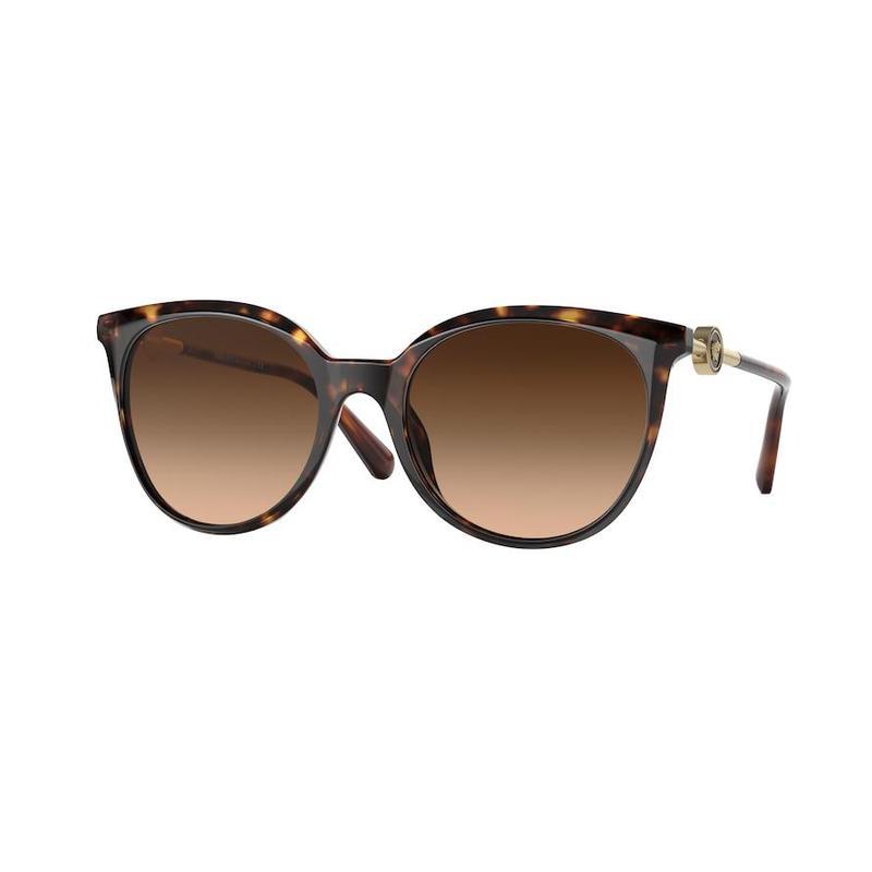 范思哲versace太阳镜奢侈品棕色渐变全框夏季防紫外线复古风全框太阳