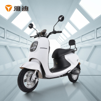 雅迪(yadea)新款 电动车米迪时尚小龟王代步车电动轻便摩托车自行车电瓶车 米迪高能版60V20AH石墨烯[白色]