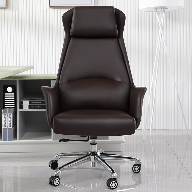 域赢老板椅电脑椅家用办公椅子现代简约大班椅HT-S高清大图