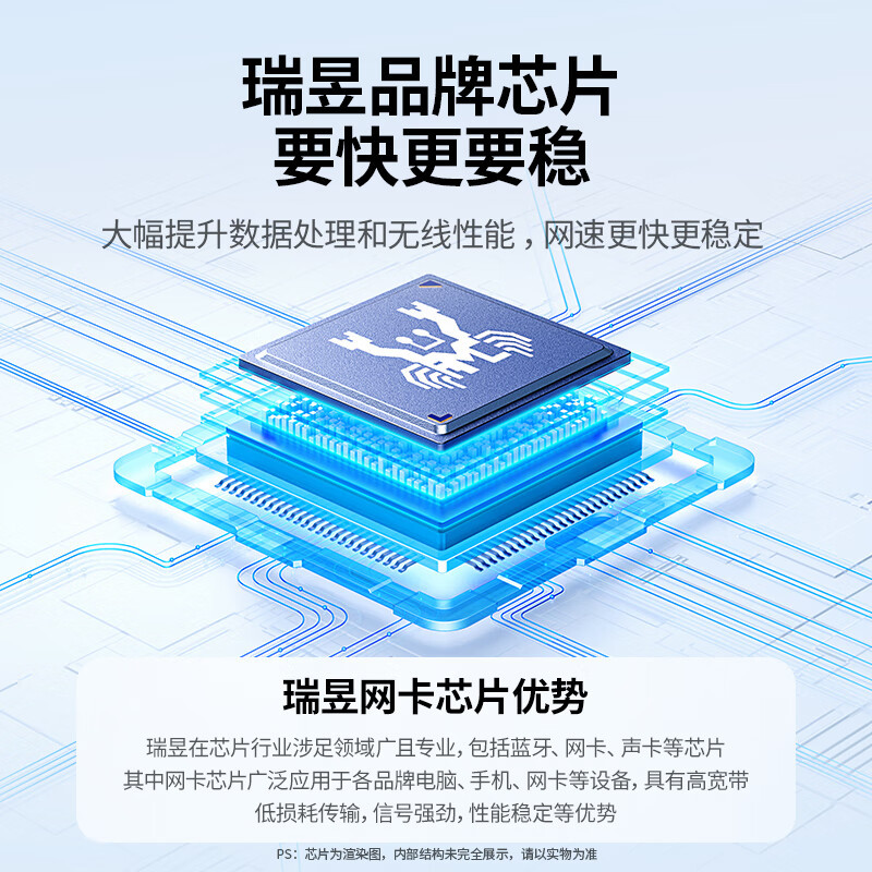 绿联 USB无线网卡免驱 台式电脑WiFi接收器AC650M双频5G网卡 适用台式机笔记本外置网卡随身WiFi发射器
