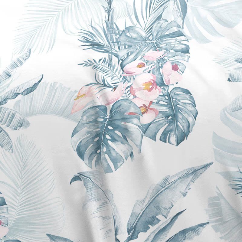 LOVO 新疆棉四件套 繁花若梦 LT-1001 被套 床单 枕套x2 (单位:套) 新老包装随机发货 混色图片