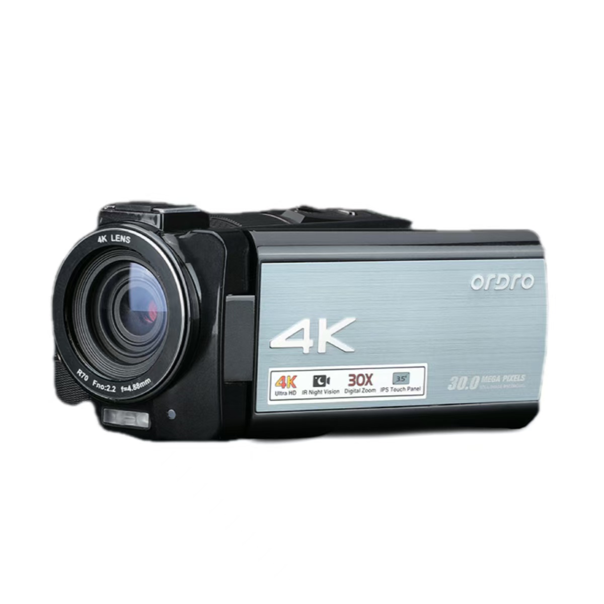 欧达 AX10 大屏数码摄像机 4K高清专业会议婚庆影像记录家用短片拍摄