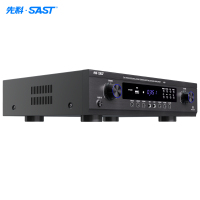 先科（SAST) K-60 家用功放机 2.0声道专业大功率重低音家庭影院内置蓝牙卡拉OK消原音KTV音响AV数字功放