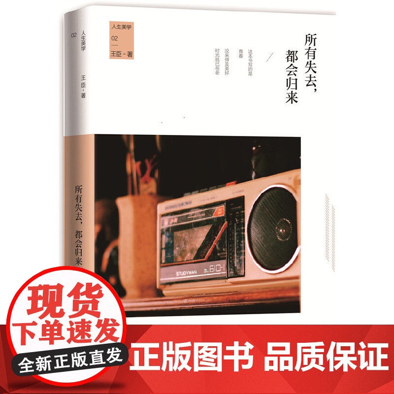 人生美学--所有失去,都会归来 王臣 化学工业出版社 正版书籍
