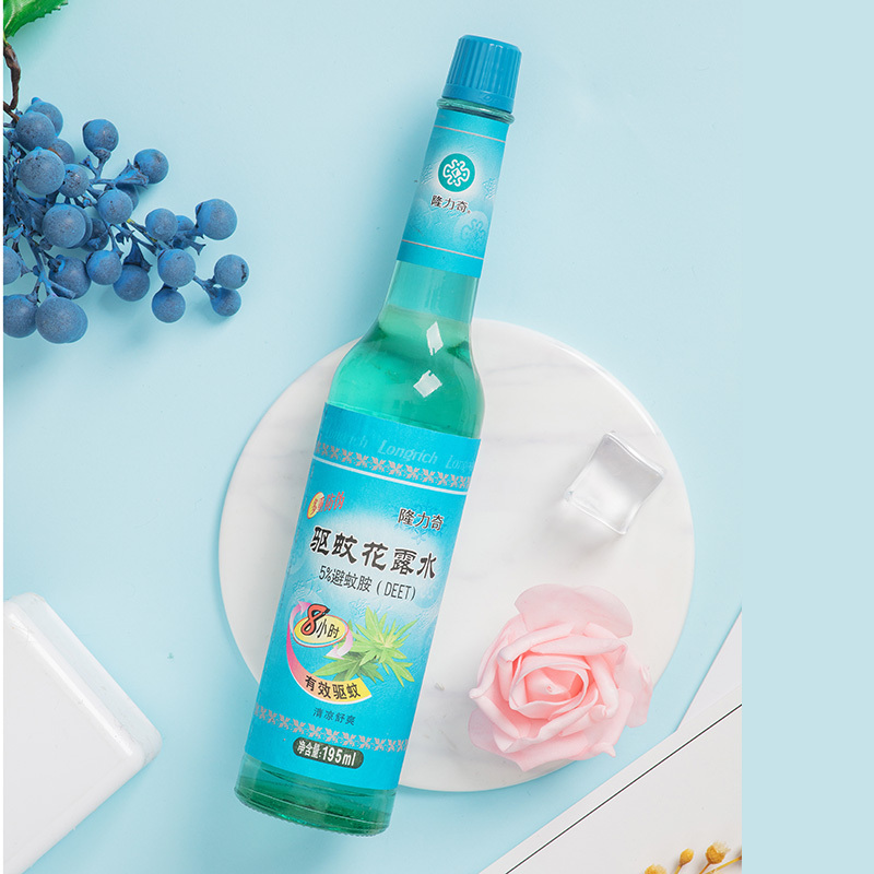 隆力奇 驱蚊花露水_玻璃瓶195ml（单位：瓶）