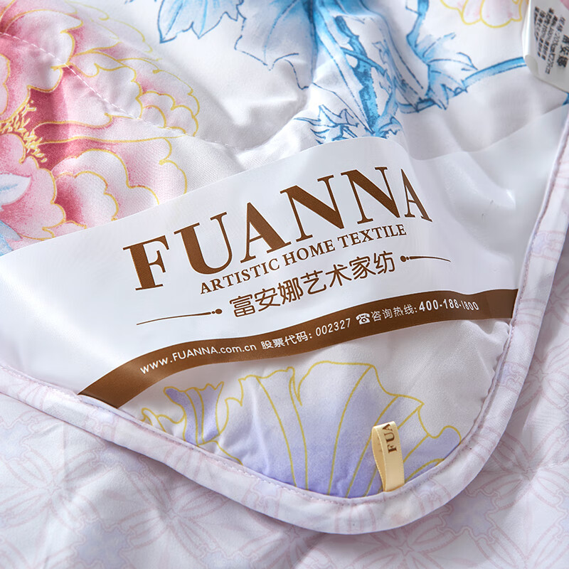 富安娜-七孔抗菌印花夏被-花繁叶盛 RJ-F03高清大图
