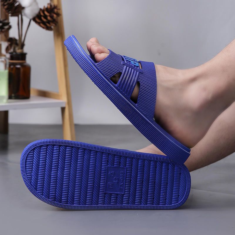男士拖鞋男款凉拖鞋男防滑防臭室内家居冲凉拖鞋大码号夏天凉拖鞋湖