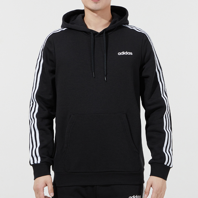 adidas阿迪达斯neo卫衣男装2022新款运动服加绒连帽套头衫h14202