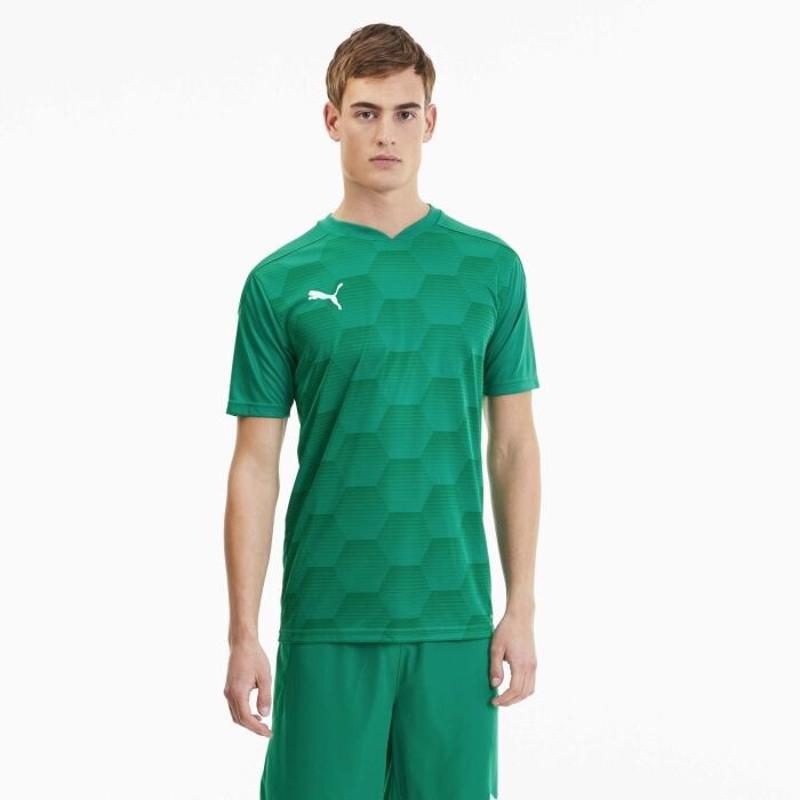 彪马(Puma)男运动T恤足球训练服团队运动衫透气舒适比赛速干球衣