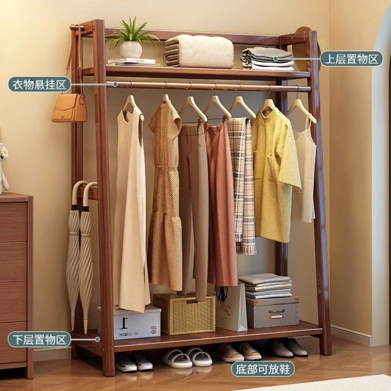 伊洛源 衣帽架 120*40*170cm 个高清大图