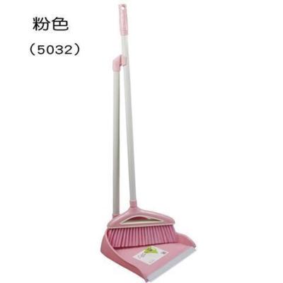 塑杆豆绿（5032） 焕龙扫把簸箕套装笤帚畚箕组合扫地扫帚畚斗扫把套扫家用50315032