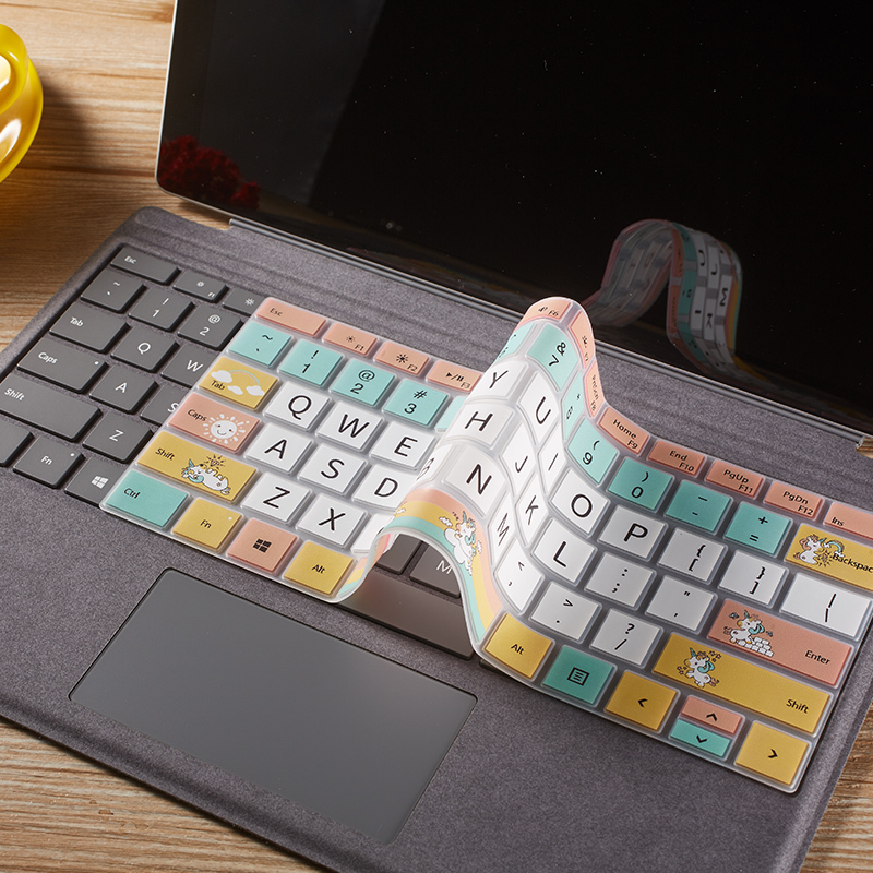 微软surfacepro7键盘膜pro6笔记本电脑laptop2保护贴膜new新|微软pro4/5/6/7[火箭太空人]