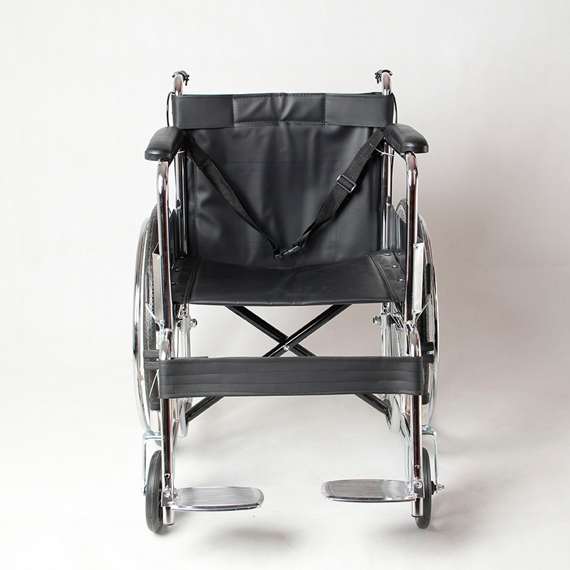 妙坤 功能轮椅 皮革软座高清大图