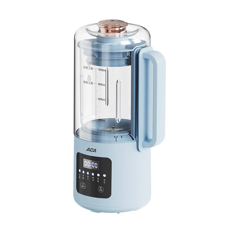 北美电器ACA 轻音破壁机ALY-H40DJ13D 家用榨汁机豆浆机 冷热双打一键清洗 低音运行