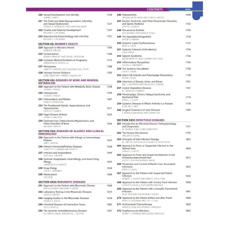 醉染图书西氏内科学 第26版(1-2)9787565924248高清大图