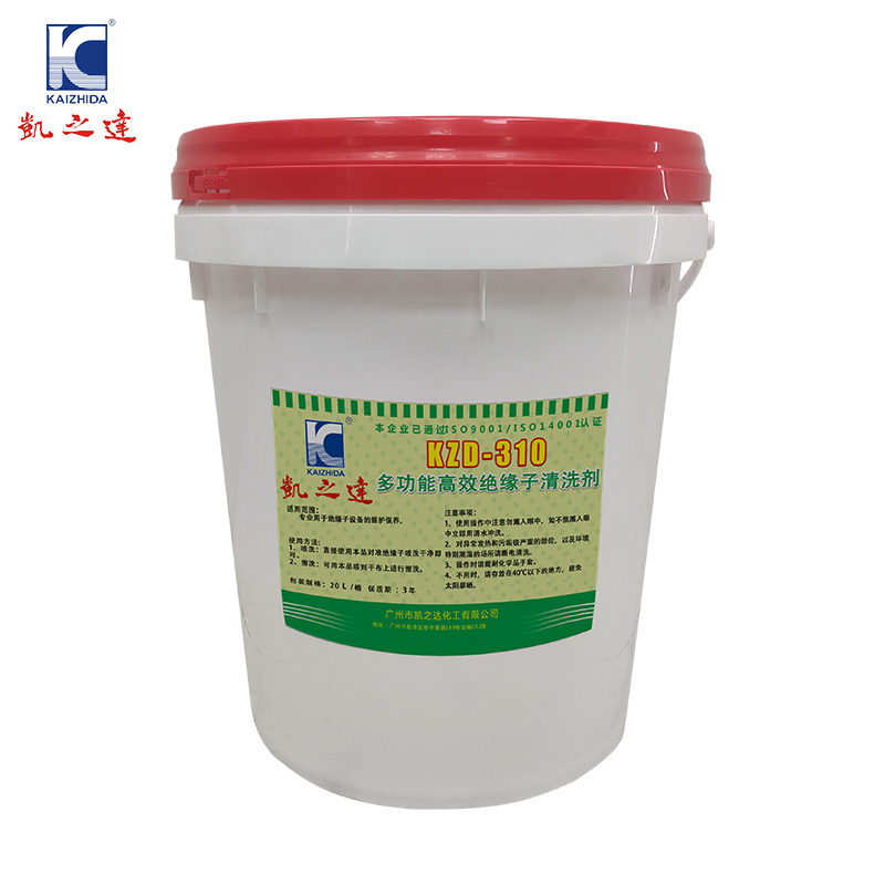 KAIZHIDA多功能高效绝缘子清洗剂 20L/桶 KZD-310(桶)高清大图