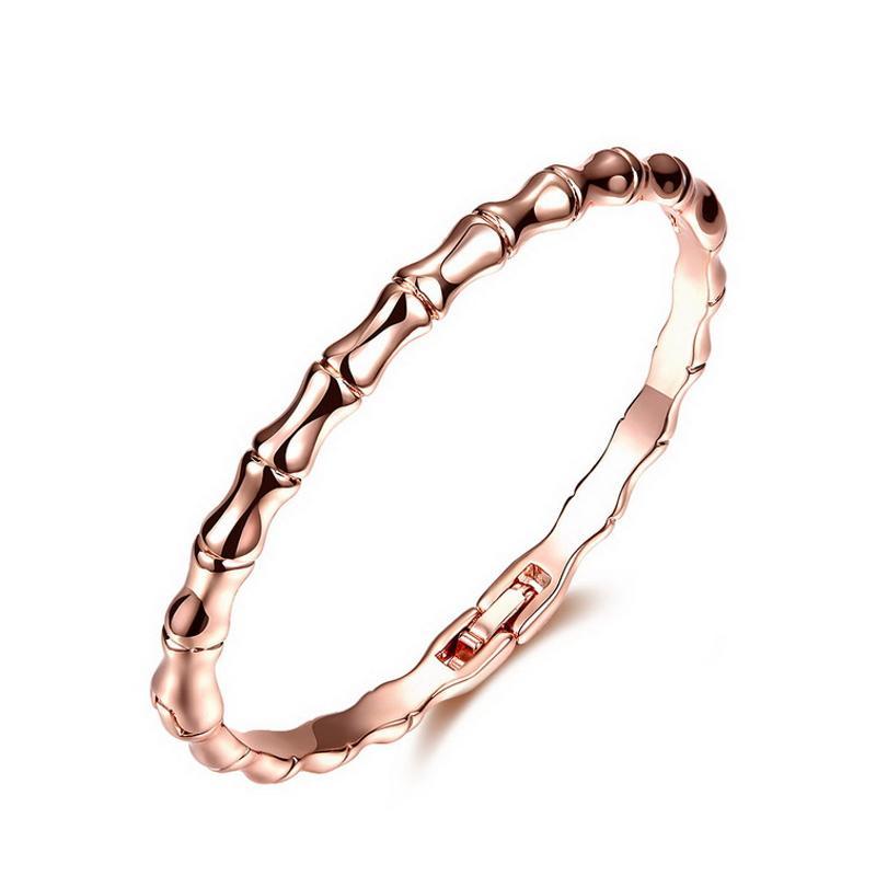 Z009 Women Bracelet 女生首饰简约日韩气质细手镯镀彩金饰品配饰送女朋友七夕情人节礼物