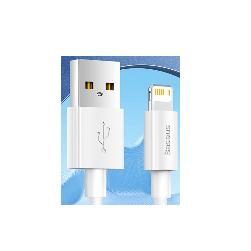 倍思 苹果数据线快充充电线 适用iPhone14/13/12Pro Max/XR/Xs/11/8手机ipad平板充电器线