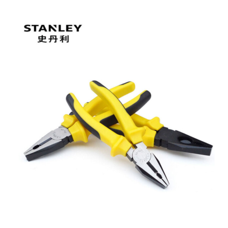 (Stanley)史丹利 双色柄钢丝钳6“ 84-414-23