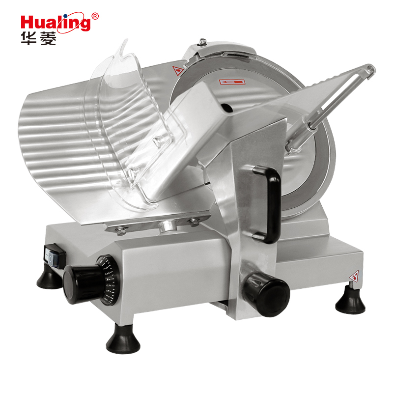 华菱商用半自动切片机电动小型肥牛肉卷冻肉火锅刨肉机羊肉刨片机10寸高清大图