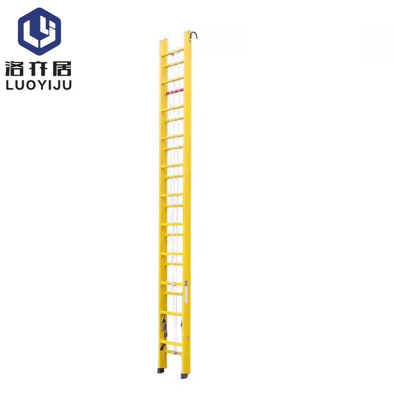 玻璃钢伸缩梯8米TZ66/架高清大图