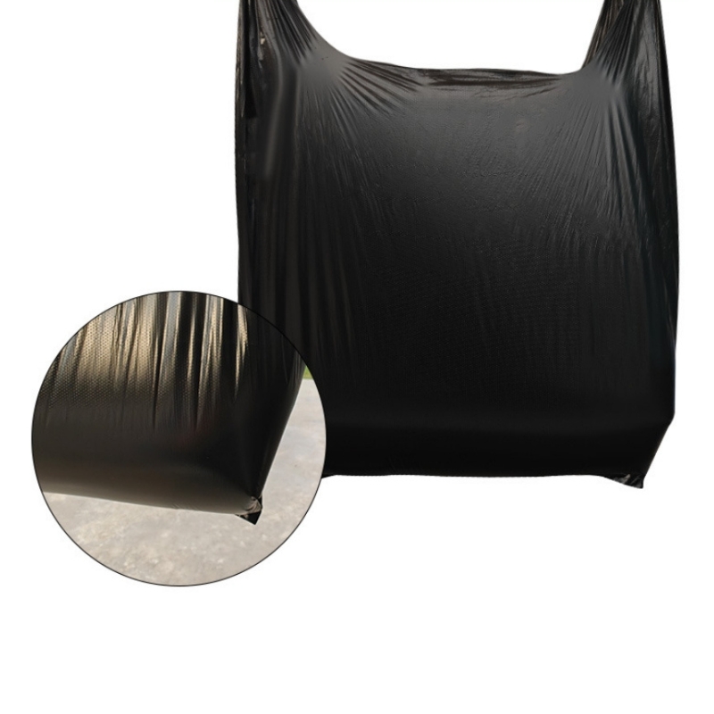 洁能尚 JNS-WY006 32*52cm 50只/包 加厚背心 垃圾袋 (计价单位:包) 黑色高清大图